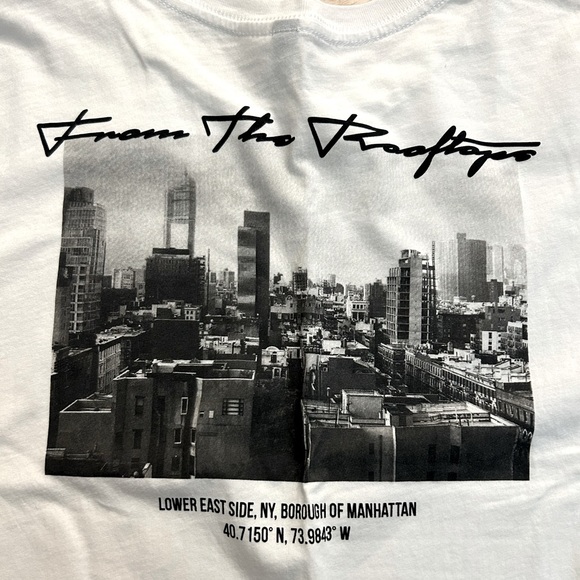 H&M Fit Printed T-shirt-From the Rooftops - Picture 5 of 8